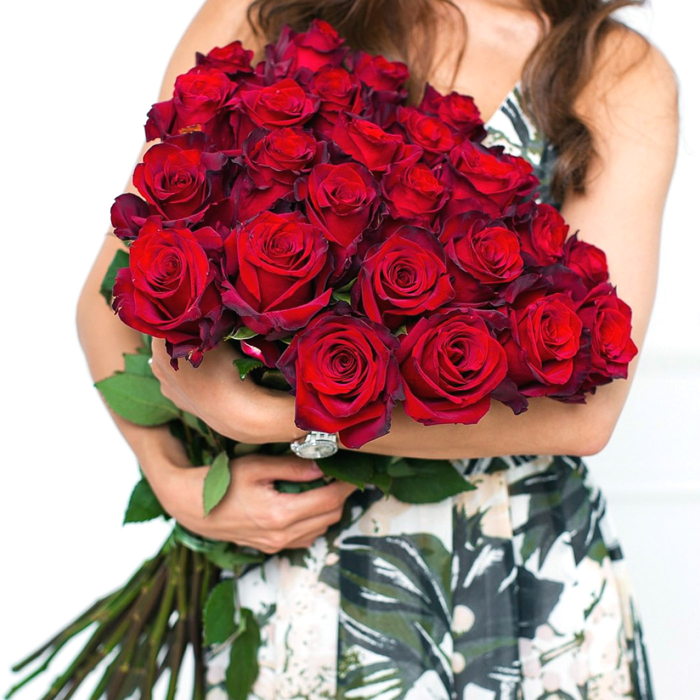 25 роз Exclusive 100 см